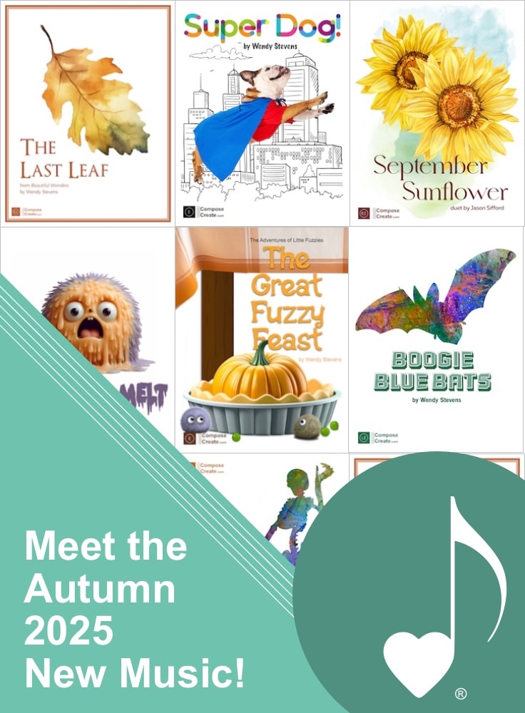 Seven new Halloween, cozy autumn, and Thanksgiving pieces were released | Available at ComposeCreate.com