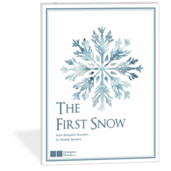 The First Snow by Wendy Stevens | Part of the Beautiful Wonders collection of intermediate piano music | Composecreate.com