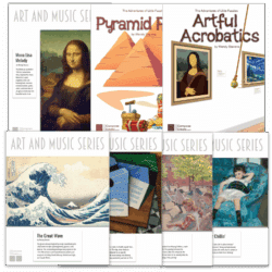 The January 2026 music bundle includes these piano solos: Artful Acrobatics Pyramid Peril Blue Chair Chillin' Recess Rally Music Cubed Mona Lisa Melody The Great Wave by Wendy Stevens | ComposeCreate.com