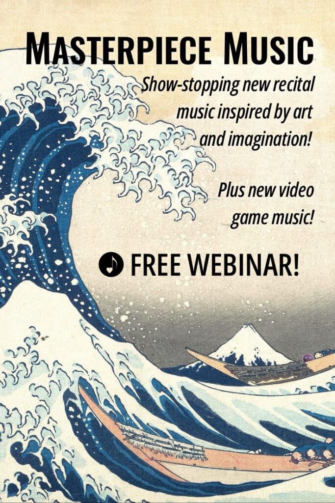 Masterpiece Music: A free webinar that you won't want to miss! Get the details at ComposeCreate.com.