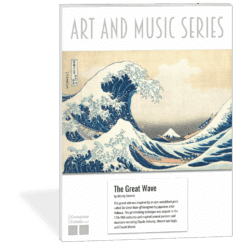 The Great Wave by Wendy Stevens is a late elementary to Early intermediate piano solo that is inspired by the art painting "The Great Wave off Kanagawa" by Japanese artist Hokusai. | ComposeCreate.com