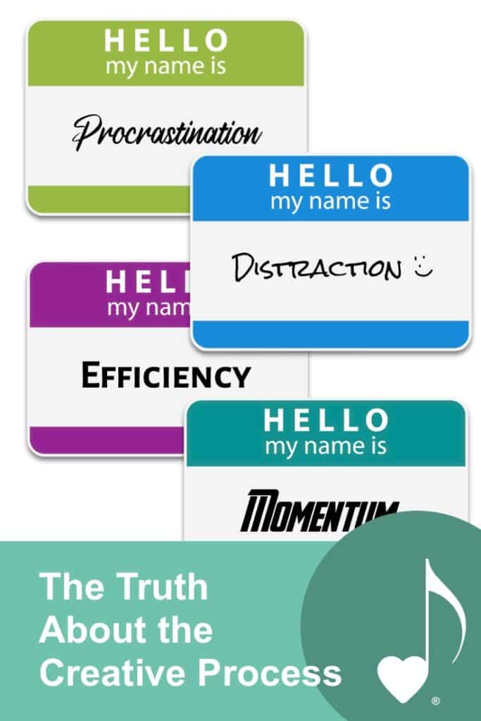 The Truth About the Creative Process, a blog post on ComposeCreate.com.