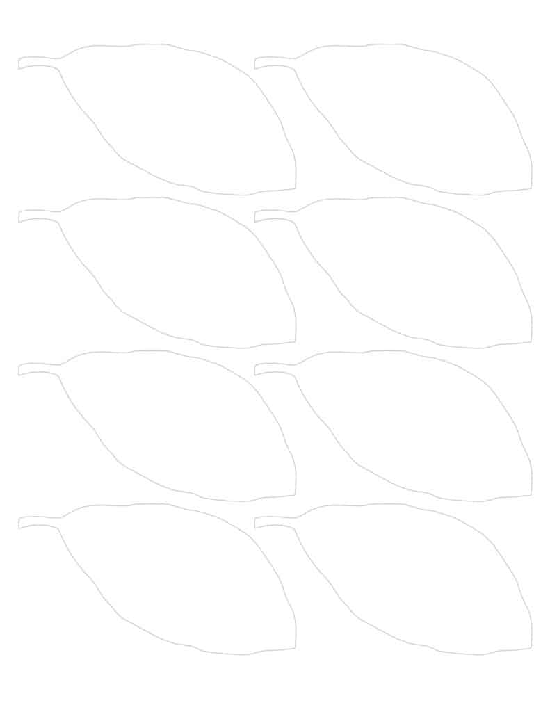Download the free PDF of 30 Piece Challenge Leaves for studio decoration and incentive tree | from ComposeCreate.com