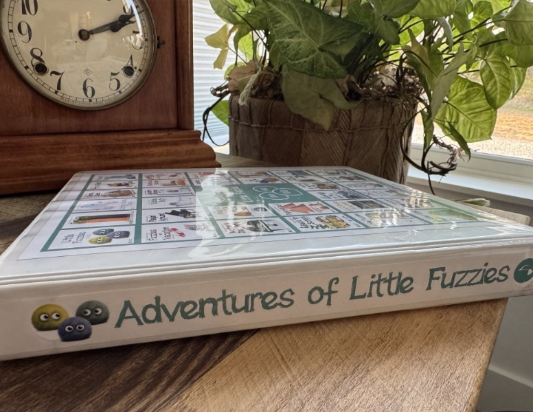 Adventures in Little Fuzzies Notebook Cover and Binder Edge Cover