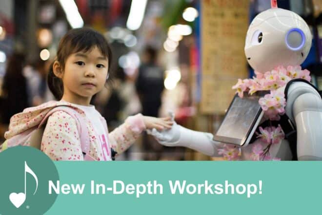 Have You Forgotten What It's Like to be Human? Flourishing in the Age of AI - Workshop given by Wendy Stevens | ComposeCreate.com