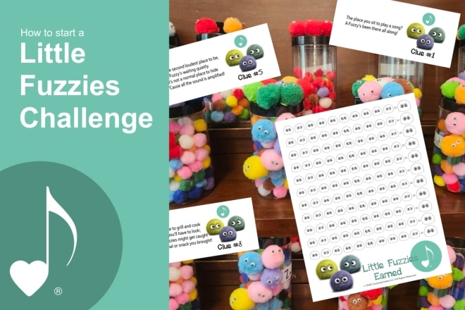 How to start a Little Fuzzies Challenge in your piano studio! | ComposeCreate.com