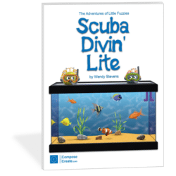 Scuba Divin' Lite - A LIttle Fuzzies piano adventure by Wendy Stevens