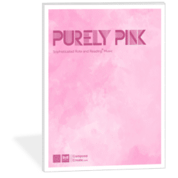 Purely Pink by Wedny Stevens - a Rote and Reading® piano solo from ComposeCreate.com