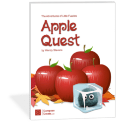 Apple Quest by Wendy Stevens - An elementary piano solo Little Fuzzy adventure | ComposeCreate.com