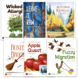 Autumn Music Bundle 2026 includes: Wickedly Allergic Leave it Raw Autumn Retreat Busted Broom Apple Quest Fuzzy Migration by Wendy Stevens
