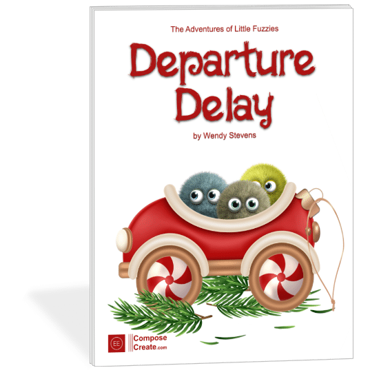 Departure Delay by Wendy Stevens - holiday Little Fuzzies piano music kids love® | ComposeCreate.com