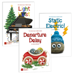 Fuzzies Winter Bundle 2026 includes Light Heist Departure Delay, and Static Electric by Wendy Stevens | ComposeCreate.com