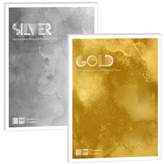 Silver and Gold Bundle - Rote and Reading® piano music by Wendy Stevens
