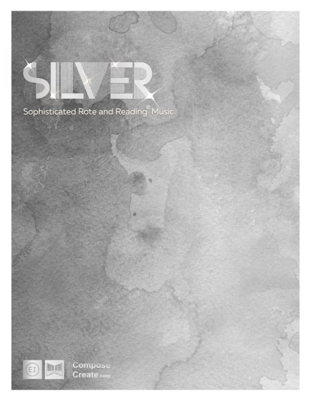 piano Music Kids Love® - Silver Color Rote and Reading® piano music by Wendy Stevens | ComposeCreate.com